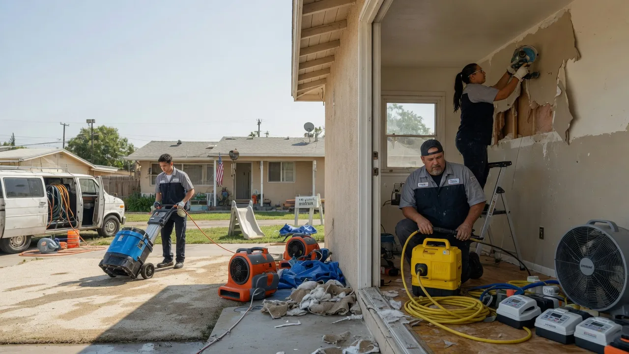 Water Damage Restoration in Deer Park, CA near me